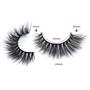 Imagem de Cílios postiços Wleec Beauty Cat Eye 16 mm 7 pares 3D Fluffy