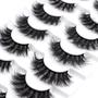 Imagem de Cílios postiços Wleec Beauty Fluffy Thick 18 mm 7 pares FM52