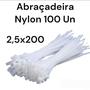 Imagem de Cinta Abraçadeira de Nylon C/100 Un 2,5X200MM - STARTOOLS