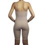Imagem de Cinta body Modelador  pós cirúrgico compressão macaquinho com perna Esbelt - Chocolate - P