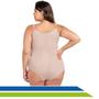 Imagem de Cinta Body Plus Size com Alças, Colchetes Frontais e Reforço Abdômen New Form 60602