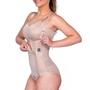 Imagem de Cinta calcinha modeladora cirúrgica compressiva Mabella 4001 Soft cós alto abert lateral ideal p lipo barriga bariátrica