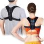 Imagem de Cinta Colete Para Postura Lombar Energ Costas Corretor Protetor Colete Postural Neoprene Masculina