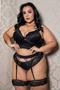 Imagem de Cinta Liga Plus Size- Sexy e Sensual- Conjunto Lingerie Luxo