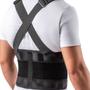 Imagem de Cinta Lombar Faixa Abdominal Suspensorio Corretor Postura Carregar com Peso