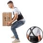 Imagem de Cinta Lombar Faixa Abdominal Suspensorio Corretor Postura Carregar com Peso