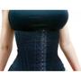 Imagem de Cinta Modeladora Princesa Abdominal 12 Barbatanas PRETA PP