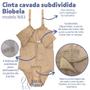 Imagem de Cinta Pós Cirurgia Plástica Subdividida Cavado Body Biobela