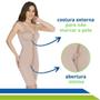 Imagem de Cinta Pós Cirúrgica Completa Lipoaspiração e Abdominoplastia Curta com Colchetes - Macom