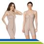 Imagem de Cinta Pós Cirúrgica Completa Lipoaspiração e Abdominoplastia Curta com Colchetes - Macom