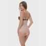 Imagem de Cinta Pos Cirurgica Estilo Body Com Reforço Abdominal M Chocolate 60608 New Form F083