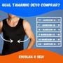Imagem de Cinta Regata Modeladora Camiseta Masculina Bege Tamanho Gg