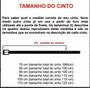Imagem de Cinto Em Elástico Masculino com Ponteira