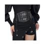 Imagem de Cinto Espartilho de Renda Plus Size - Faixa Elástica Larga - Estilo Goth/Punk