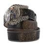 Imagem de Cinto Feminino Estilo Country  Fivela Grande Estampa de Nossa Senhora