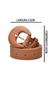 Imagem de Cinto Feminino Plus Size Fivela Meia Lua Redonda - SHR