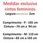 Imagem de Cinto Feminino RMarqCollection Material Couro Fivela dourada Largura (2 cm)