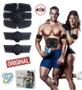 Imagem de Cinto Tonificador Abdominal Estimulador Muscular Redutor Braço Perna Coxa Aparelho Academia Abs Pro Toning