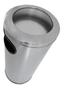 Imagem de Cinzeiro Com Lixeira Para Condomínios E Empresas - Aço Inox