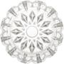 Imagem de Cinzeiro de Vidro Sunshine 15 cm x 5 cm Grande Resistente Design Sol