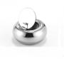 Imagem de Cinzeiro Redondo Wokex de Aço Inoxidável (10cm x 5cm) - Ideal para Casa e Festas