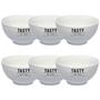 Imagem de Cj 06 Bowls Manhattan em Porcelana Branca 12,5x12,5x6cm 440ml