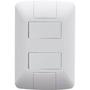 Imagem de Cj. 2 Int. Simples 6a/250v Aria - TRAMONTINA