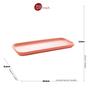 Imagem de Cj.2 Travessas Porcelana Nordica Rosa Matt 31x13x3cm