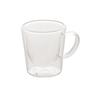 Imagem de CJ 2 XICARAS P/CAFE DUPLA PAREDE DE VIDRO BOROSSILICATO100ml