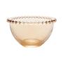 Imagem de Cj 4 Bowls De Cristal Pearl Âmbar Sobremesa 14x8cm Wolff