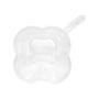 Imagem de Cj 4 Xícaras P/Chá C/Pires de Vidro Butterfly Transparente 180ml Wolff