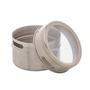 Imagem de Cj 6 porta temperos aco inox c/tampa acrilico e suporte imantado 80ml