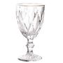 Imagem de Cj.6 Taças Agua Vidro c/Fio Ouro Diamond Transparente 325ml