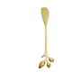 Imagem de Cj 6 Talheres em Inox Leaves Dourado 14cm