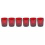 Imagem de Cj de 6 copos bico de jaca - vermelho