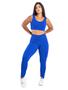 Imagem de CJ Fitness Feminino Top Suplex Alça com Calça Legging Basica  MAG853_902