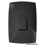Imagem de Cj Int. Bipolar Simples Vertical 4X2 - Blux Home Grafite