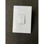 Imagem de Cj Int. Pulsador De Minuteria Vert. 4X2 Recta Branco Gloss