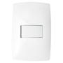 Imagem de Cj Interruptor Paralelo Horizontal 4X2 - Blux Home Branco