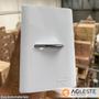 Imagem de Cj interruptor simples horizontal com suporte 4x2 - dicompel novara branco cromado - dnv1200/2brcr