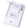 Imagem de Cj Interruptor Simples + Tomada 10A - Blux B.L'Acqua Branco