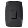 Imagem de Cj Interruptor Simples Vertical 4X2 - Blux Home Grafite