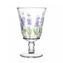 Imagem de CJ Jarra c/ 6 Taças Cristal Lavanda Hand Painting 1,3L/240ml