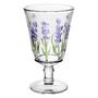 Imagem de Cj jarra c/6 tacas de cristal lavanda hand paint 1,3l/240ml