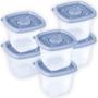 Imagem de Cj.Pote Plasutil Pop Qd 6Pcs Azul