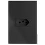 Imagem de Cj Tomada 20A Hor. 4X2 - Recta Home Grafite Satin Fosco