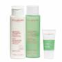 Imagem de Clarins Kit - Esfoliante Facial + Tônico Facial + Leite Demaquilante + Nécessaire