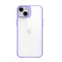 Imagem de Clarity Case para iPhone 14 Plus Transparente com Roxo - Capa Antichoque Dupla