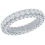 Imagem de Clássico W-2511-10 Women's Triple Row CZ Eternity Band, Tamanho 