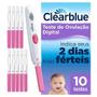 Imagem de Clearblue Teste De Ovulação Digital 10 Tiras Envio Imediato